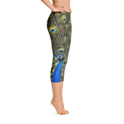 Peacock 2 Capri Leggings - 57 Peaks
